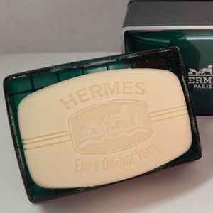 2 Bars Luxury Soap:Hermes Soap & Lorenzo Villoresi